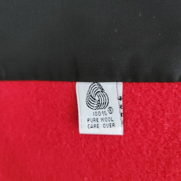 VINTAGE WOOL Women’s Long Coat Size 12/14 - Picture 8 of 8